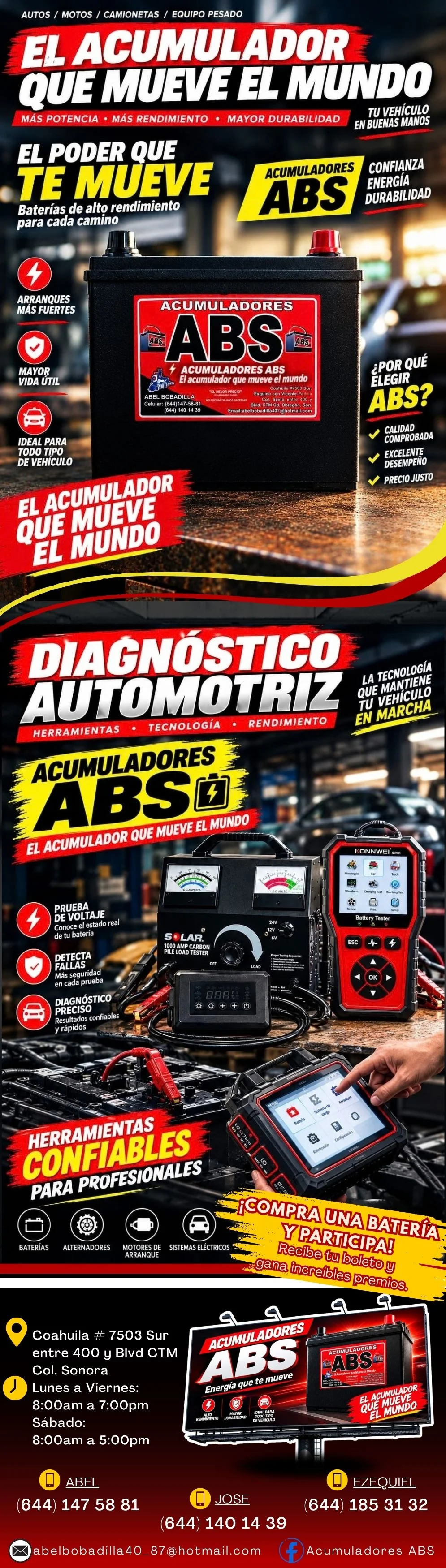 Acumuladores ABS