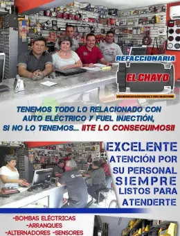 Refaccionaria El Chayo