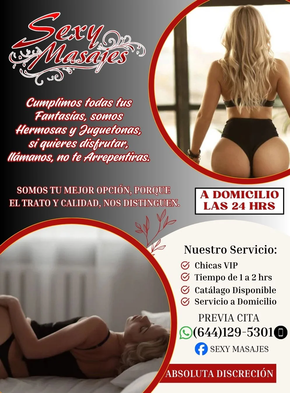 Sexy Masajes a Domicilio