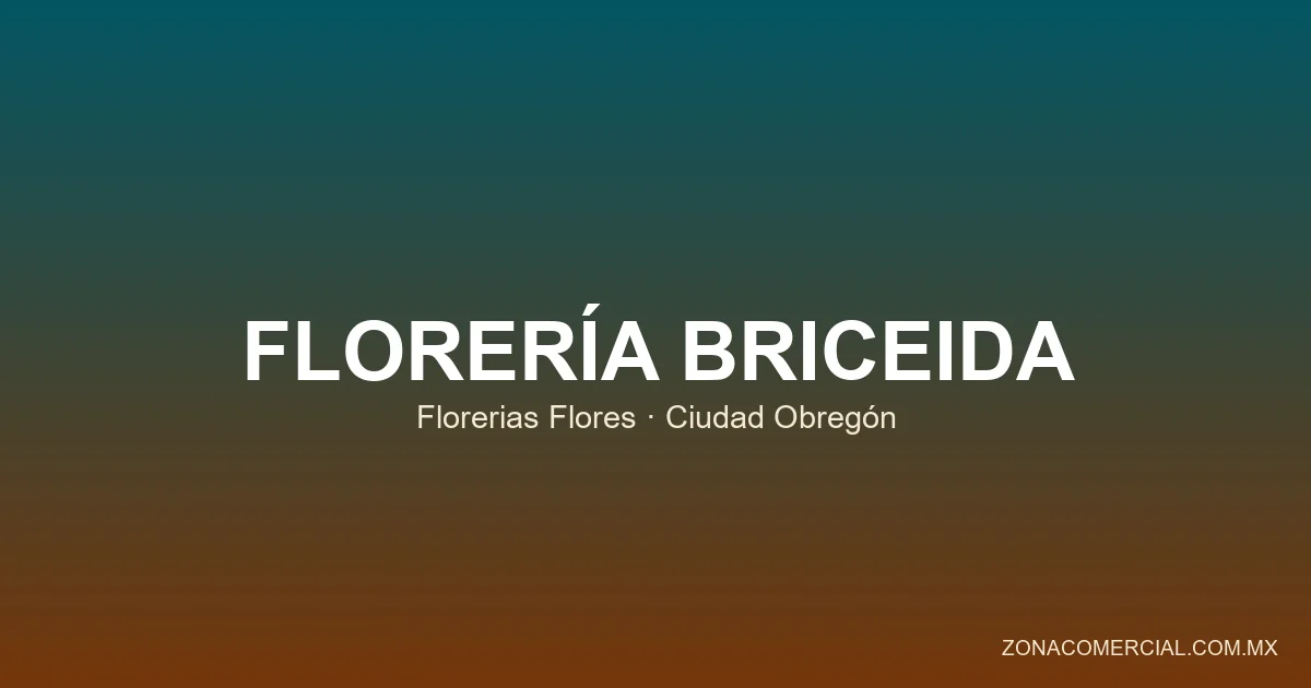 Florería Briceida