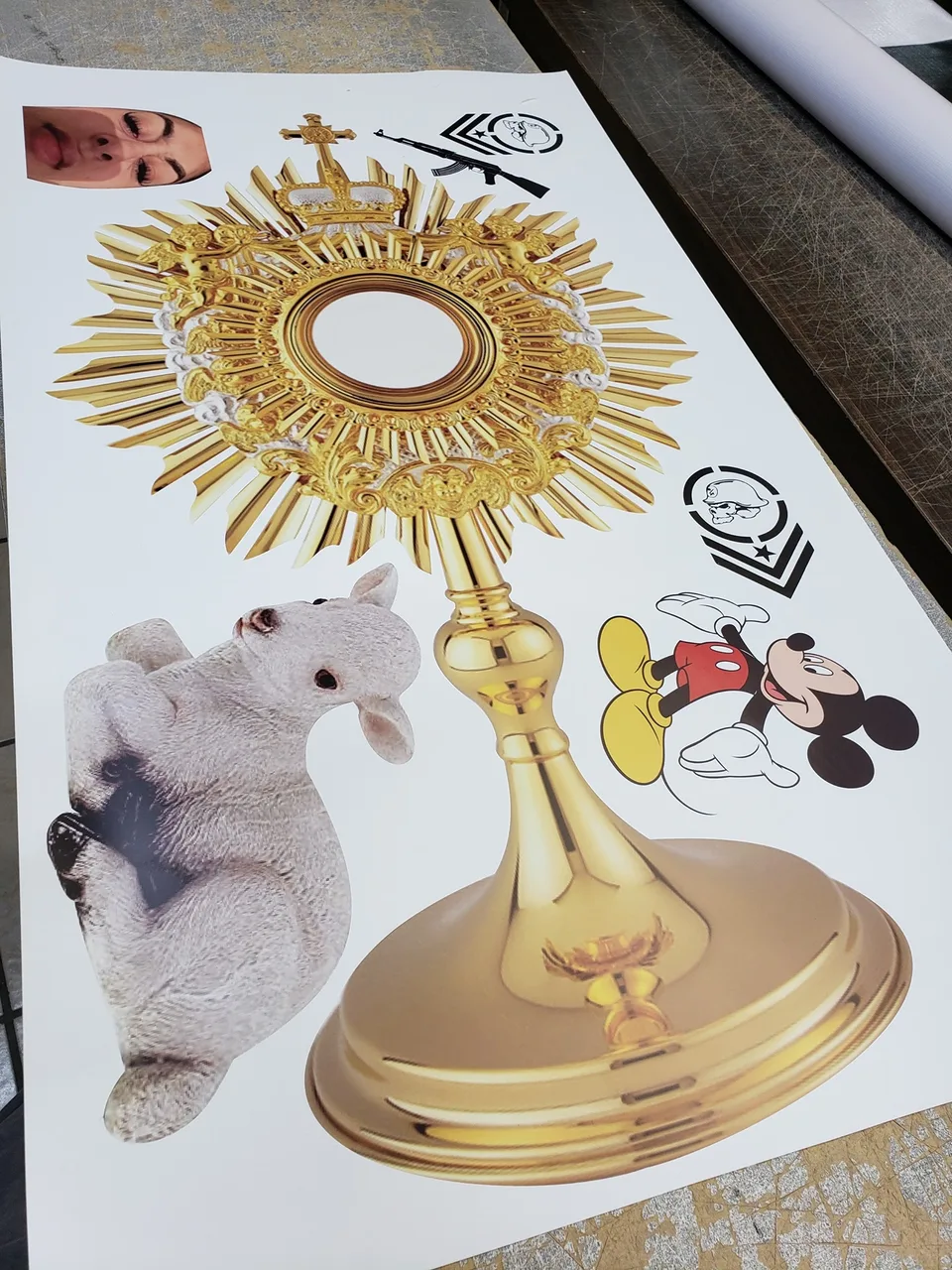 Impresión en vinil textil con suaje — Impresiones y bordados La Manita