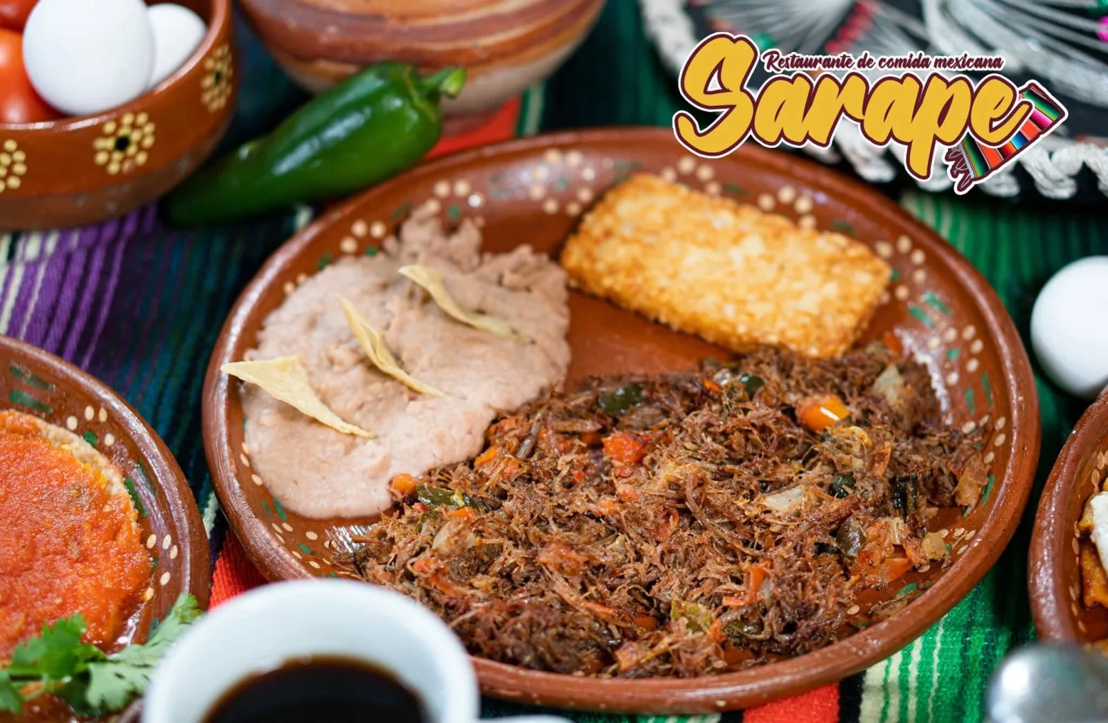 Machaca con huevo — Restaurant SARAPE