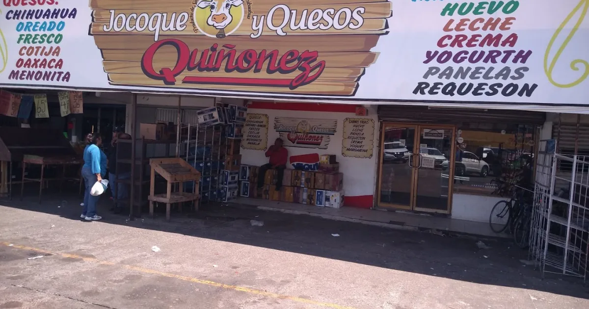 Jocoque y quesos Quiñones
