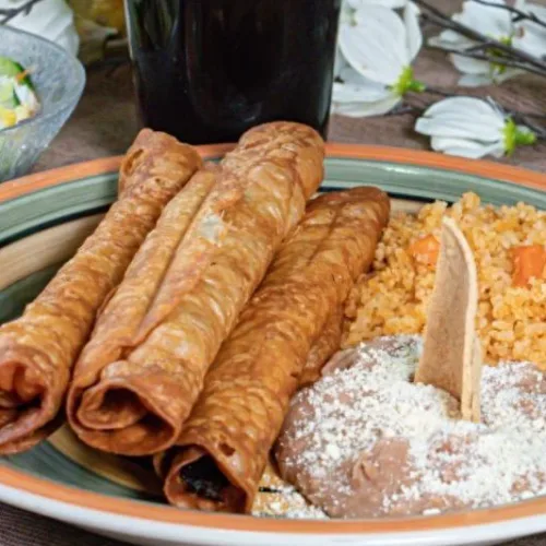 Chimichanga — Cocina Alfaro, San Luis Río Colorado