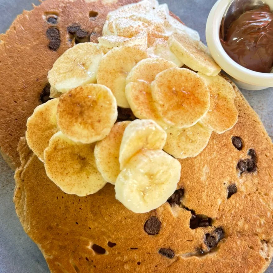 Hotcakes de chocolate — Cocina Alfaro, San Luis Río Colorado