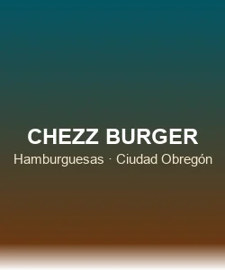 Chezz Burger