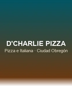 D'Charlie Pizza