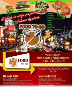 FOOD TO GO