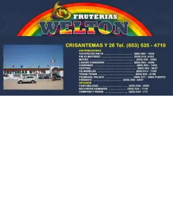 FRUTERIAS WELTON CRISANTEMAS Y 26