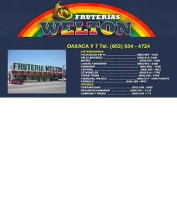 FRUTERIAS WELTON OAXACA Y 7
