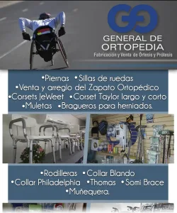 GENERAL DE ORTOPEDIA
