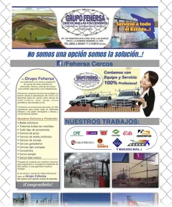 Grupo Fehersa. Cercos, Mallas y Accesorios.