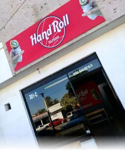Hand roll sushi