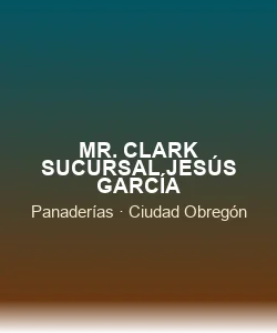 Mr. Clark Sucursal Jesús García