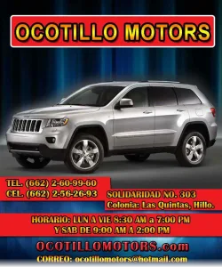 OCOTILLO MOTORS