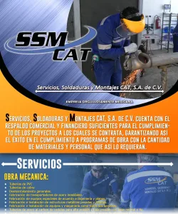 Servicios, Soldaduras y Montajes CAT