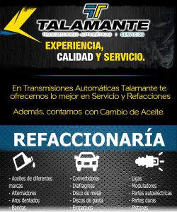 SERVICIOS TALAMANTE   Transmisiones Automaticas