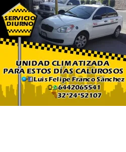 Taxi Luis Felipe Franco Sánchez